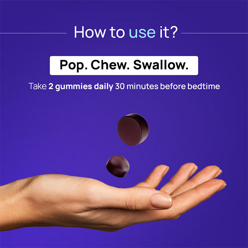 Nyumi Beauty Sleep Non-Addictive Melatonin Gummies for Deep & Uninterrupted Sleep | Grocsy