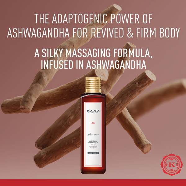 Kama Ayurveda Ashwaras Body Massage Oil | Grocsy