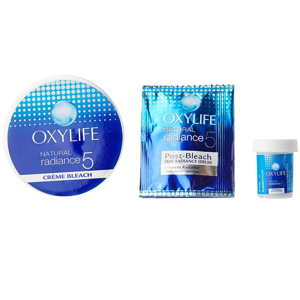 Oxylife Natural Radiance 5 Creme Bleach With Active Oxygen | Grocsy