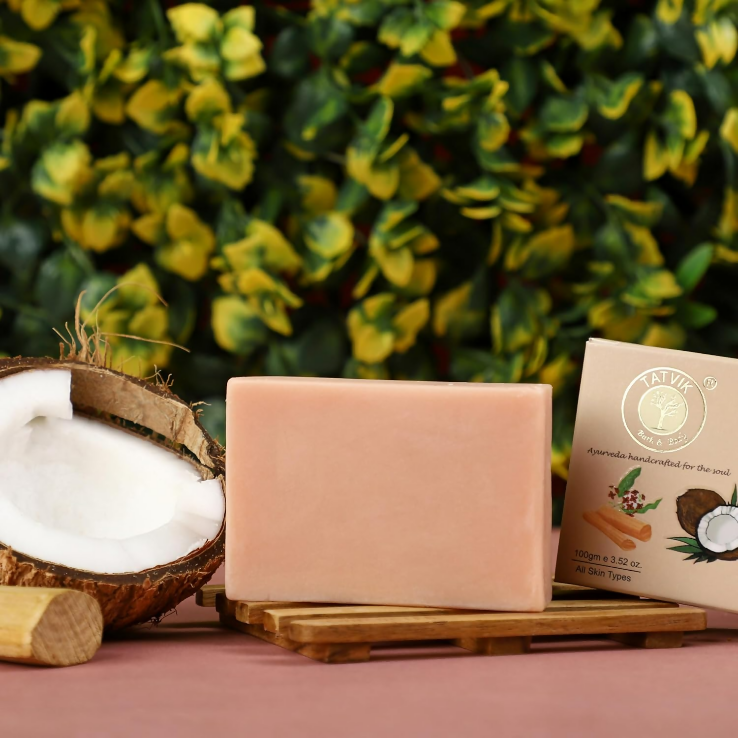Tatvik Ayurveda Mridukaya Hand Made Soap (Mitti & Chandan) | Grocsy