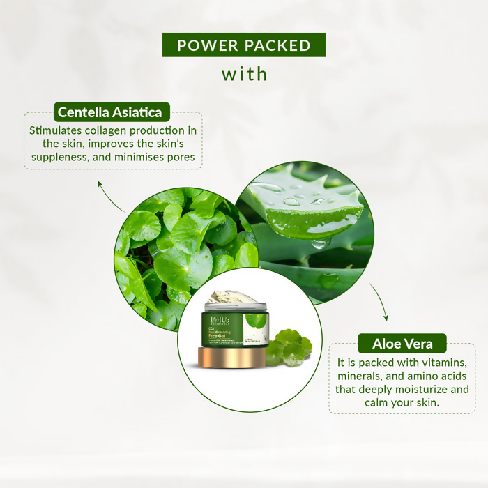 Lotus Botanicals Cica Pore Minimizing Face Gel | Grocsy