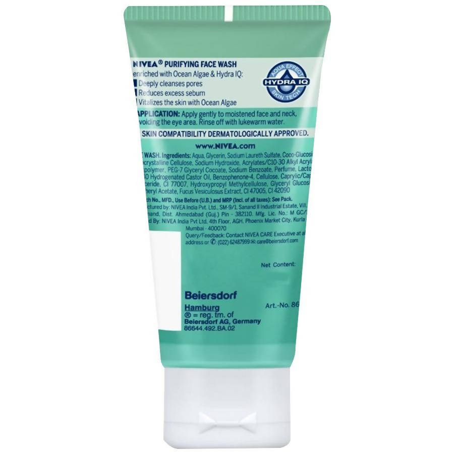 Nivea Purifying Face Wash | Grocsy