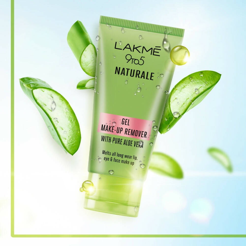 Lakme 9 To 5 Naturale Gel Makeup Remover With Pure Aloe Vera | Grocsy