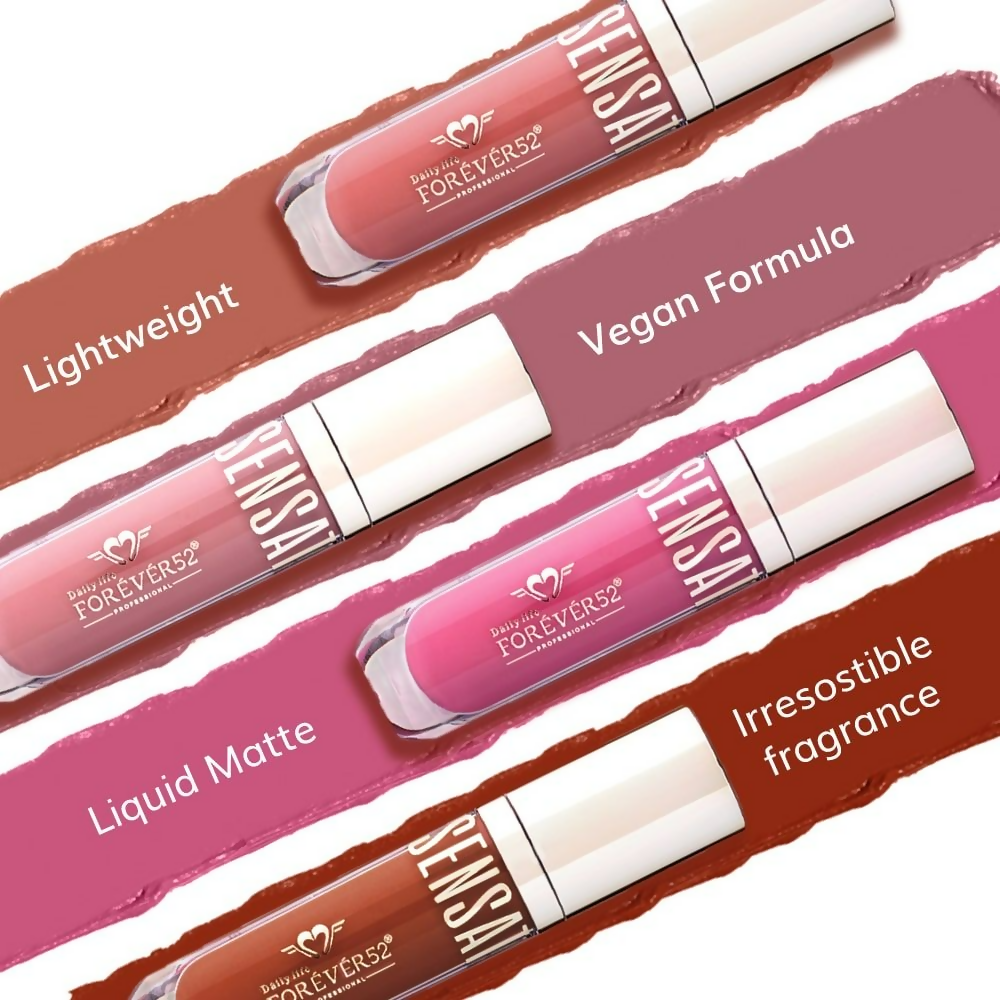 Daily Life Forever52 Sensational Lip Liquid Lipstick - Scarlet Flame | Grocsy