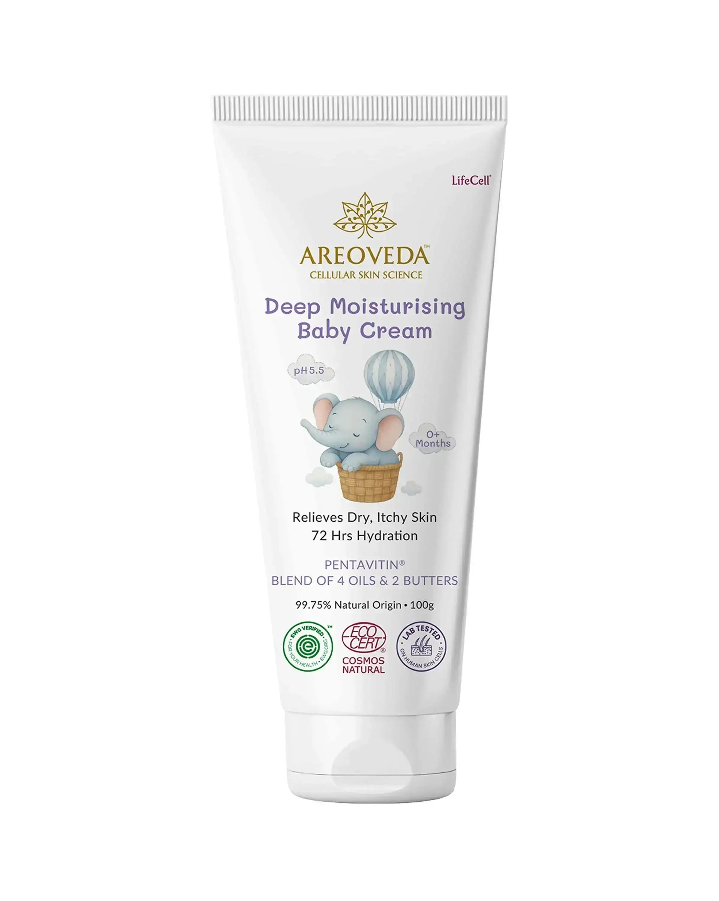 AreoVeda Deep Moisturising Baby Cream | Grocsy