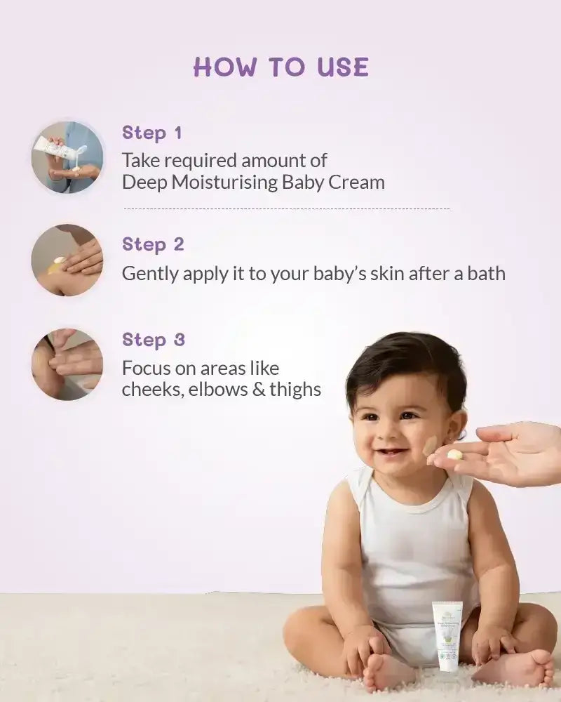 AreoVeda Deep Moisturising Baby Cream | Grocsy