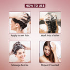 Botanic Hearth Defrizz & Hydrate Shampoo with Hemp Seed Extract & Ceramide | Grocsy