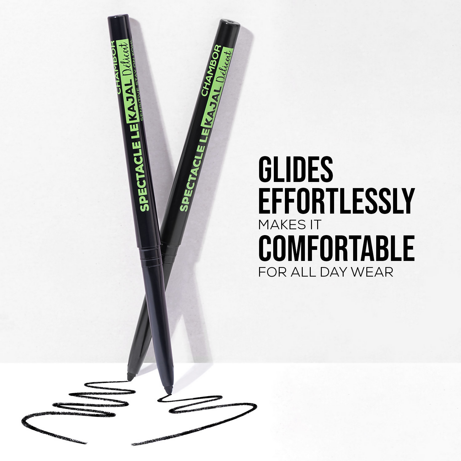 Chambor Spectacle Le Kajal Delicat Sensitive Stay on Kohl 9hr Waterproof | Grocsy
