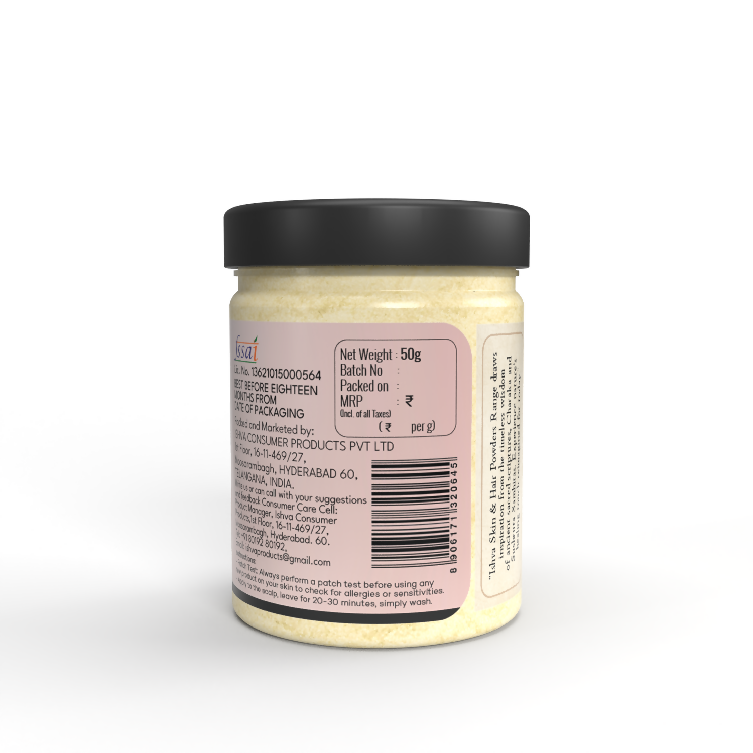 Ishva Spinach Powder For Skin | Grocsy