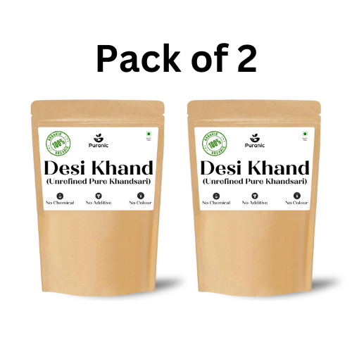 Puranic Desi Khand | Unrefined Khandsari | Grocsy