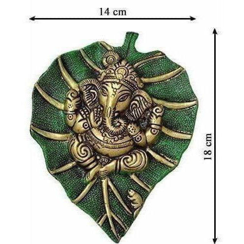 Designer Patta Ganesha Wall Hanging Showpiece | Grocsy