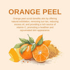 Kimayra Natural Orange Peel Face & Body Scrub For Brightens Skin Tone, Tan Removal Scrub | Grocsy