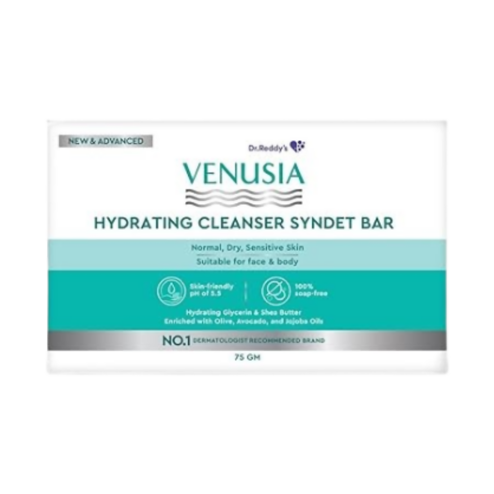 Dr. Reddy's Venusia Hydrating Cleanser Syndet Bar | Grocsy