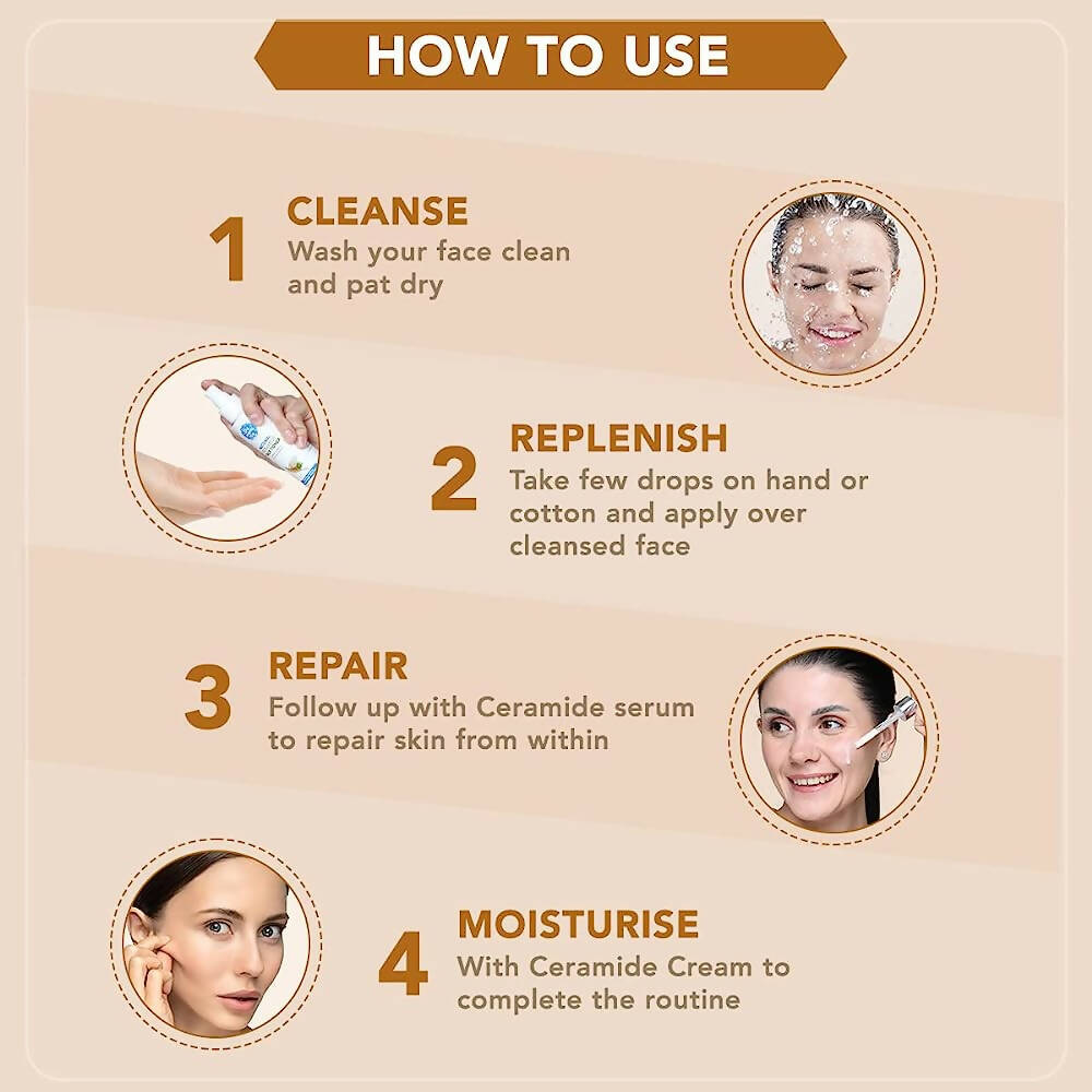 The Moms Co Natural Ceramide Face Toner | Grocsy
