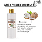 Rishi Natural Coconut Oil Wood Pressed Skin And Hair | Grocsy