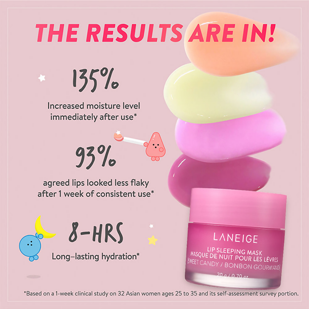 Laneige Lip Sleeping Mask Sweet Candy - Korean skincare | Grocsy
