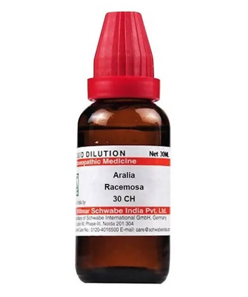 Dr. Willmar Schwabe India Aralia Racemosa Dilution | Grocsy