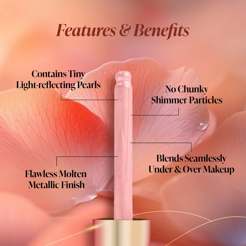 Faces Canada 3 in 1 Liquid Highlighter - Gold 01 | Grocsy