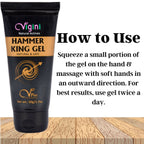 Vigini Natural Actives Hammer King Gel for Men | Grocsy
