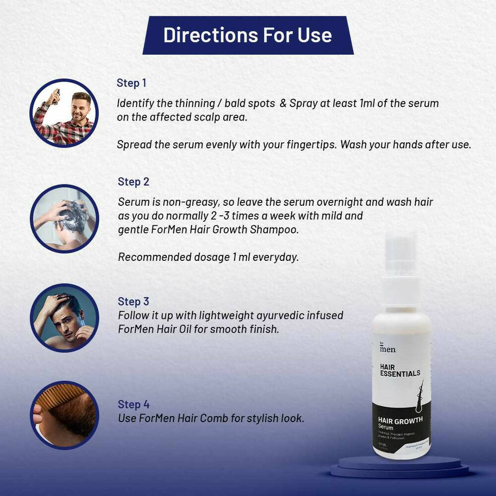 ForMen Hair Growth Serum | Grocsy
