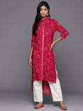 Ahalyaa Women's Traditional wear Kurta - Red | Grocsy