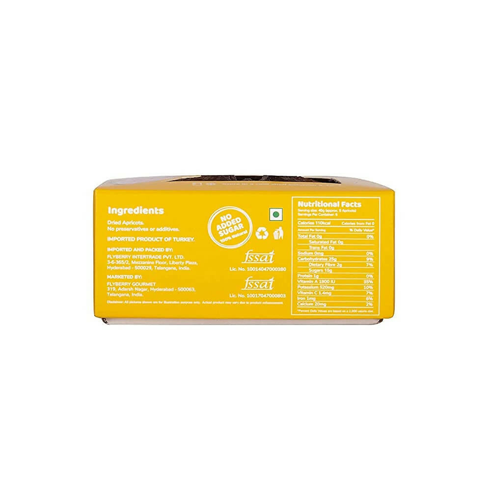 Flyberry Gourmet Dried Apricots (Unsulphured) | Grocsy