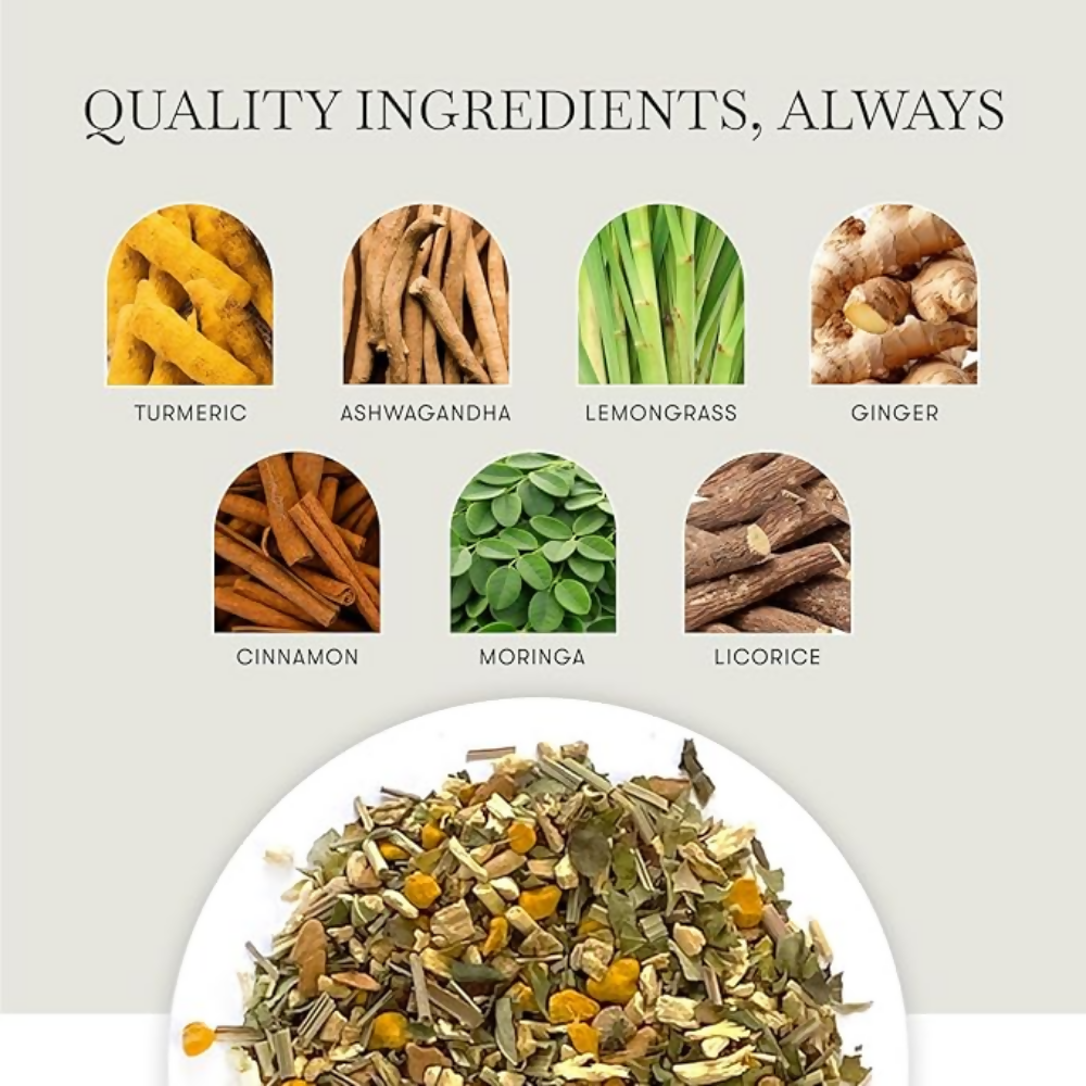 Luxmi Estates Astounding Ashwagandha – Certified Organic Herbal Infusion | Grocsy