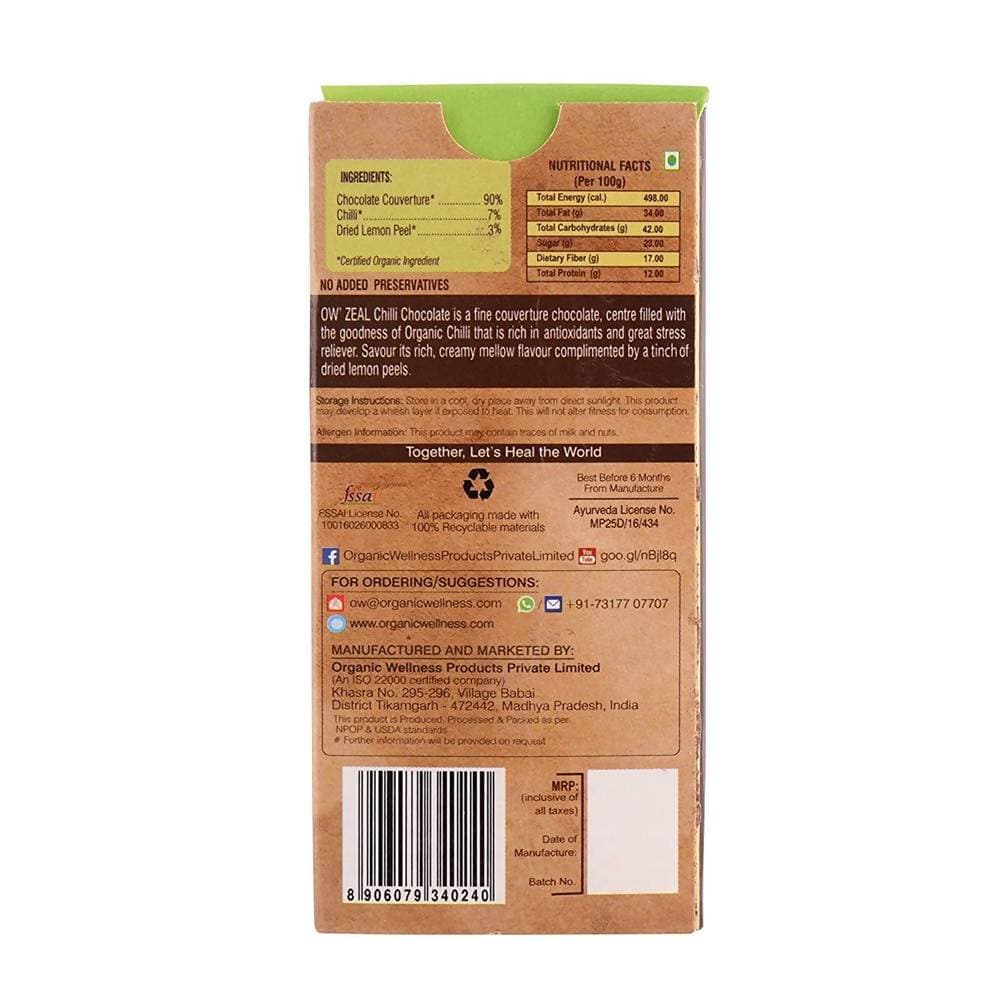 Organic Wellness Chilli Chocolate | Grocsy