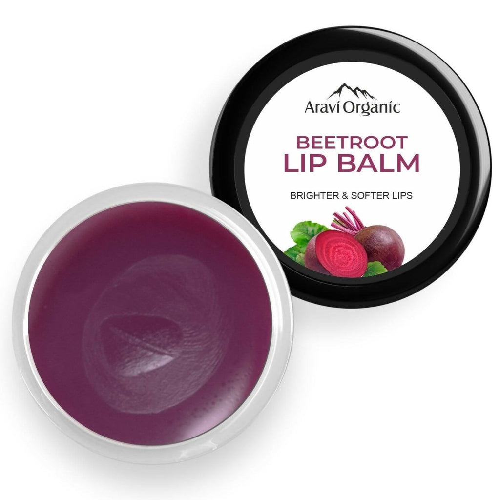 Aravi Organic Beetroot Lip Balm | Grocsy