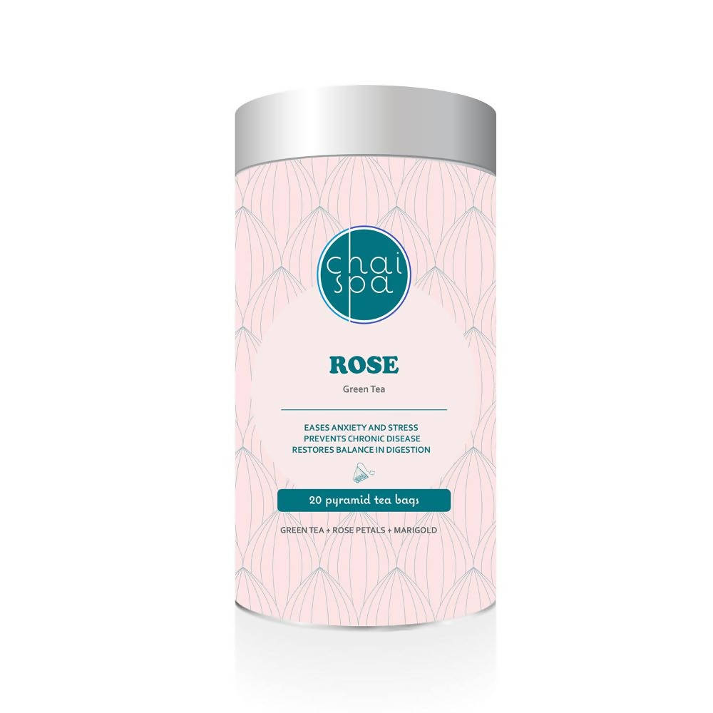 Chai Spa Rose Green Tea | Grocsy