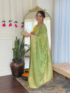 The52 Women's Beautiful Chanderi Viscose Embroidered Straight Kurta with Pant And Dupatta Set | Grocsy