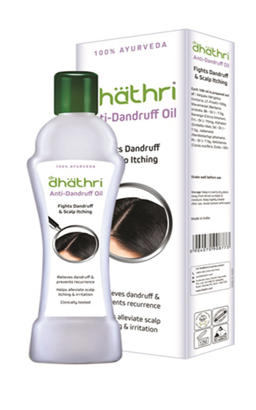 Dhathri Ayurveda Anti-Dandruff Oil | Grocsy