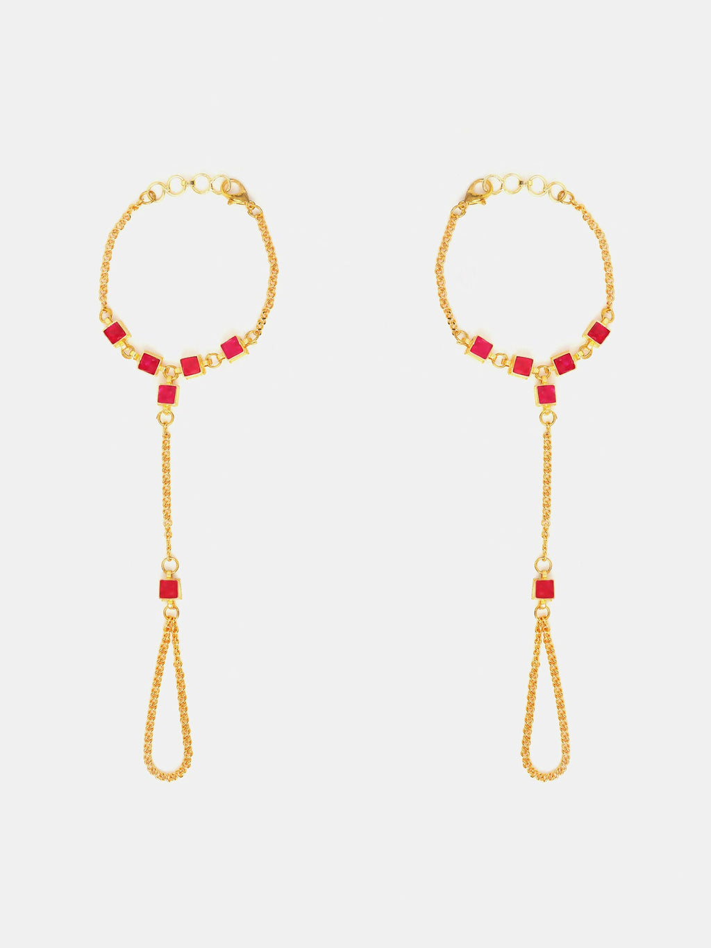 Ruby Raang Aura Hand Chain | Grocsy
