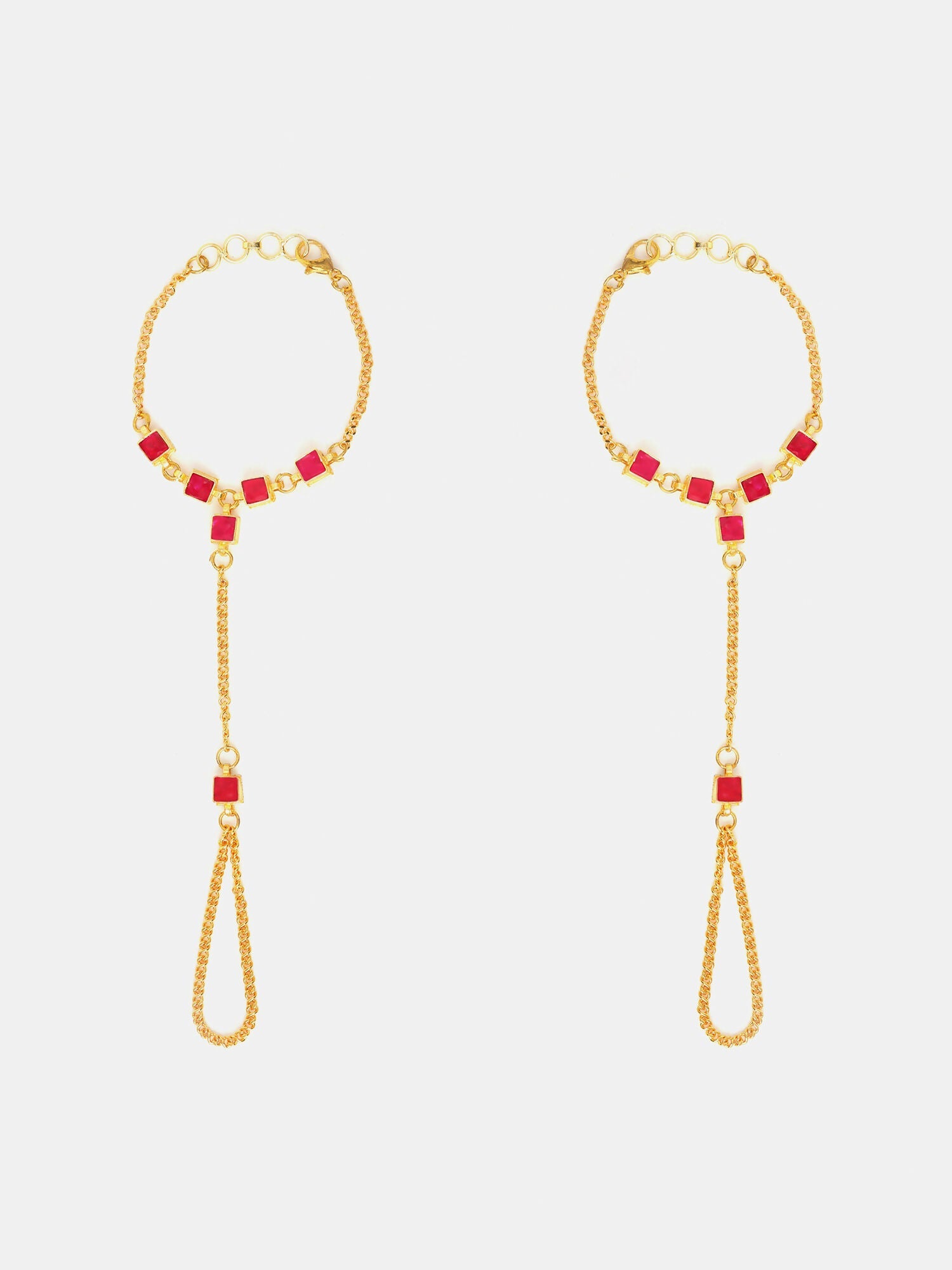 Ruby Raang Aura Hand Chain | Grocsy