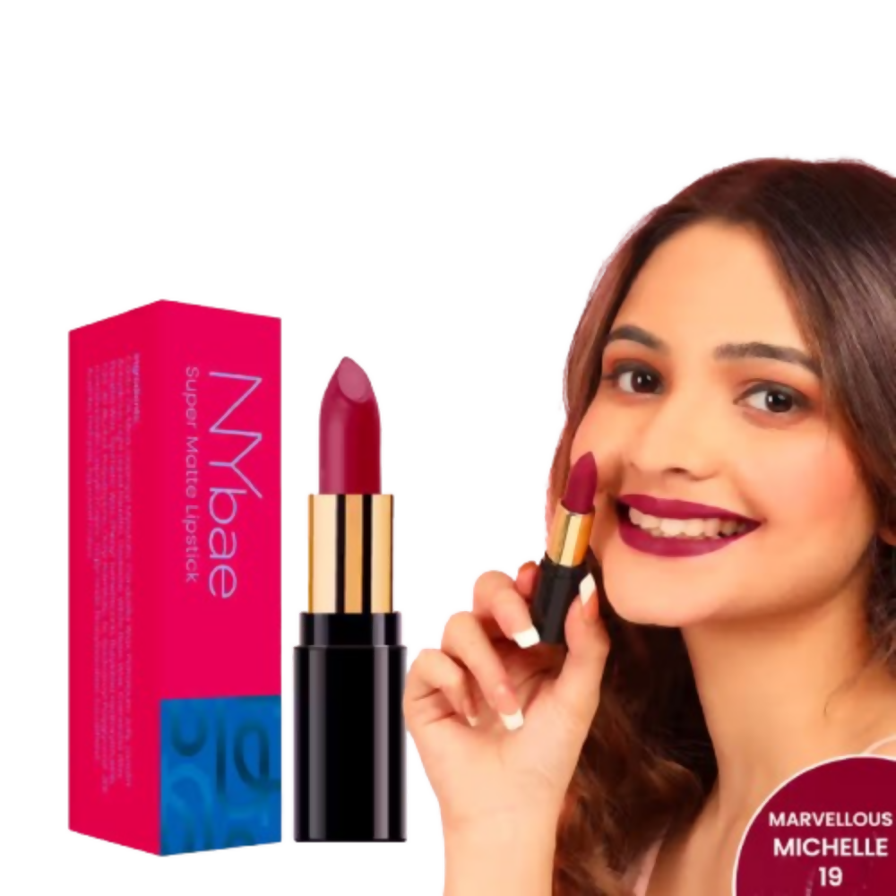 NY Bae Super Matte Lipstick - Marvellous Michelle 19 | Grocsy