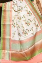 Joban Fashion Multicolor Saree Kataan Rainbow Digital Print With Embroidery | Grocsy