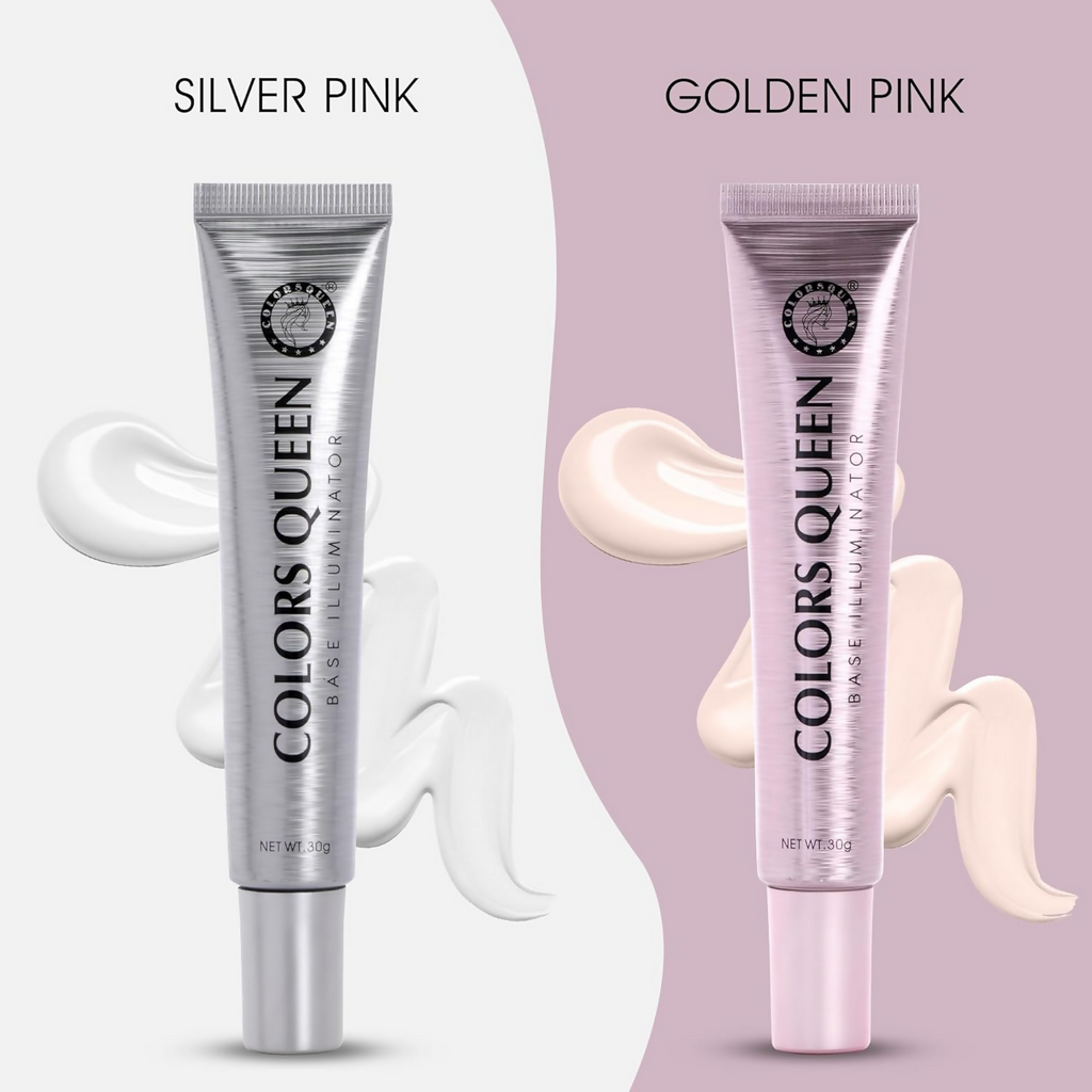 Colors Queen Base Illuminator Highlighter - Silver Pink | Grocsy