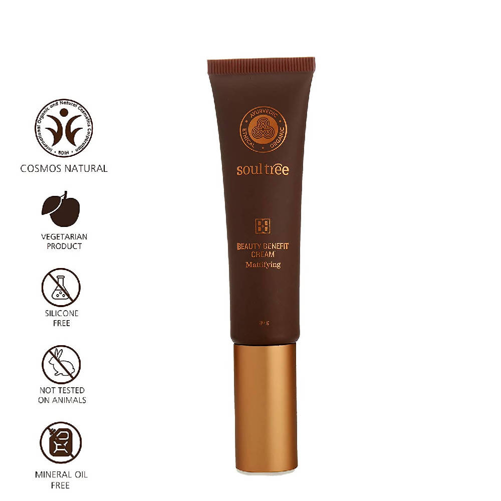 Soultree Ayurvedic Beauty Benefit (BB) Cream - Rich Honey | Grocsy