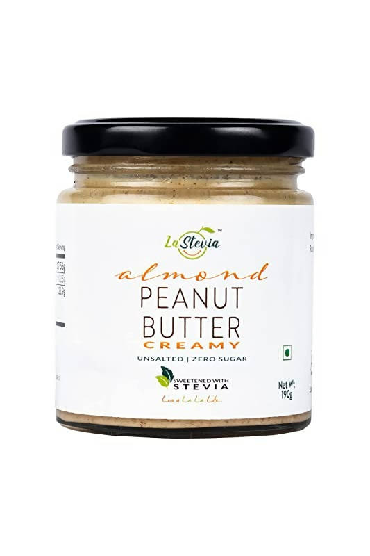 LaStevia Zero Sugar Almond Peanut Butter Creamy | Grocsy