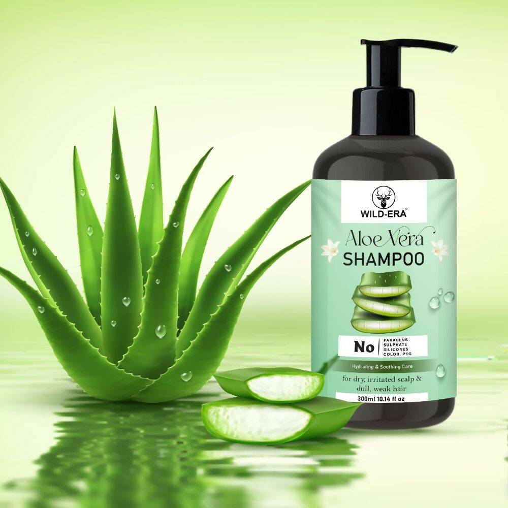 Wildera Natural Aloevera Herbal Hair Cleanser/Shampoo | Grocsy