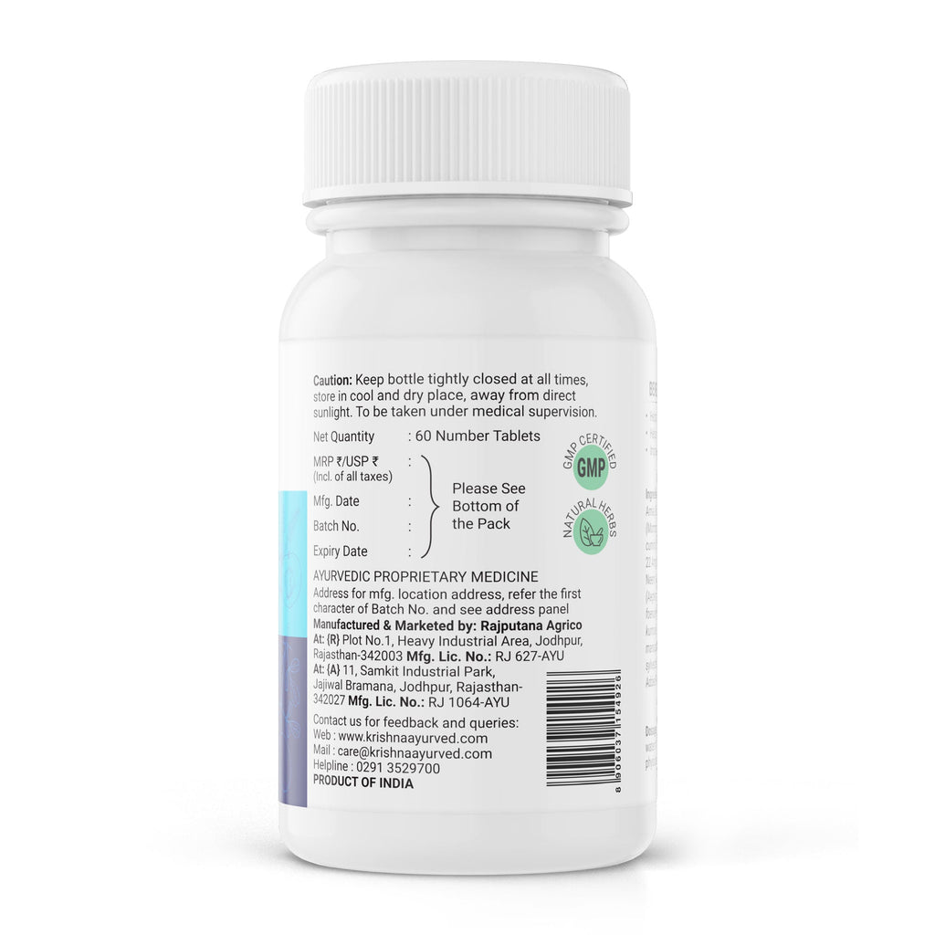 Krishna'S Herbal & Ayurveda Diabic Care Tablets | Grocsy