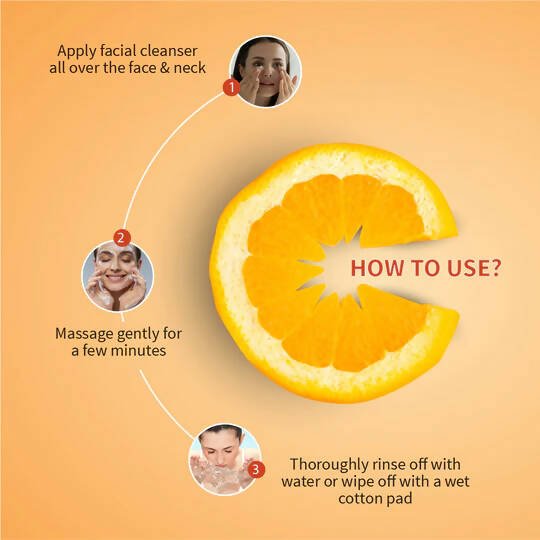 Ayouthveda Vitamin-C Facial Cleanser | Grocsy