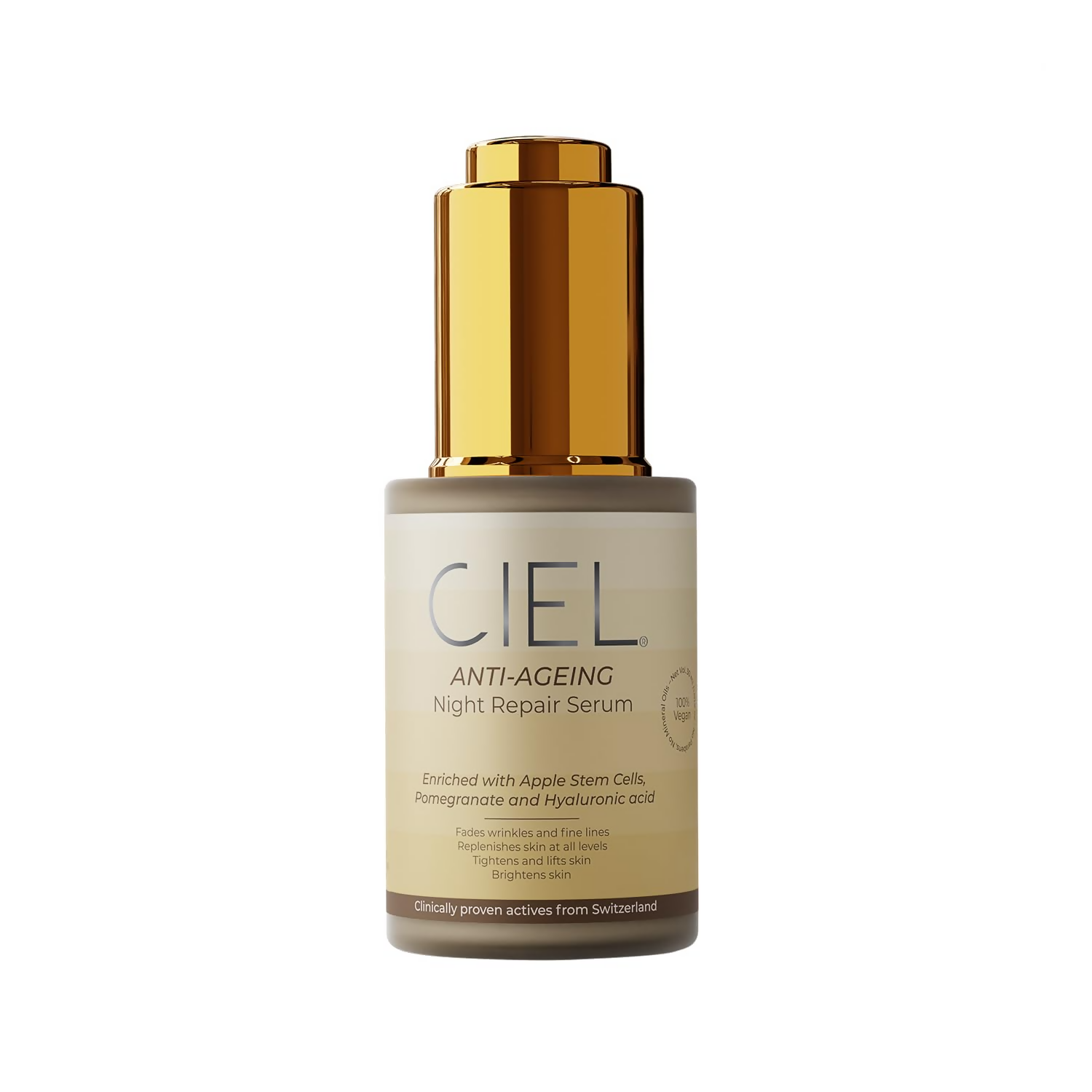 Ciel Anti-Ageing Night Repair Serum For Smoother, Younger Skin | Grocsy