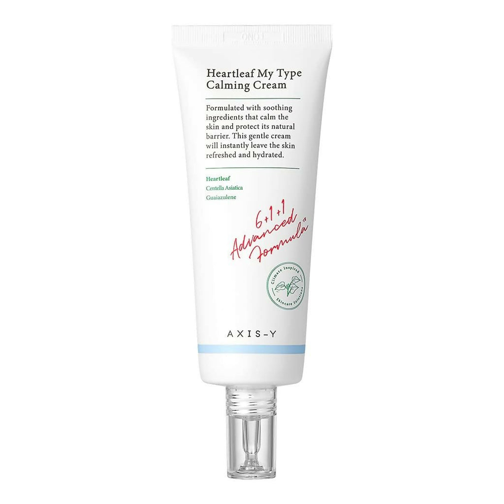 AXIS-Y Heartleaf My Type Calming Cream, Hydrating Gel Moisturizer, Korean Skincare For Sensitive Skin | Grocsy