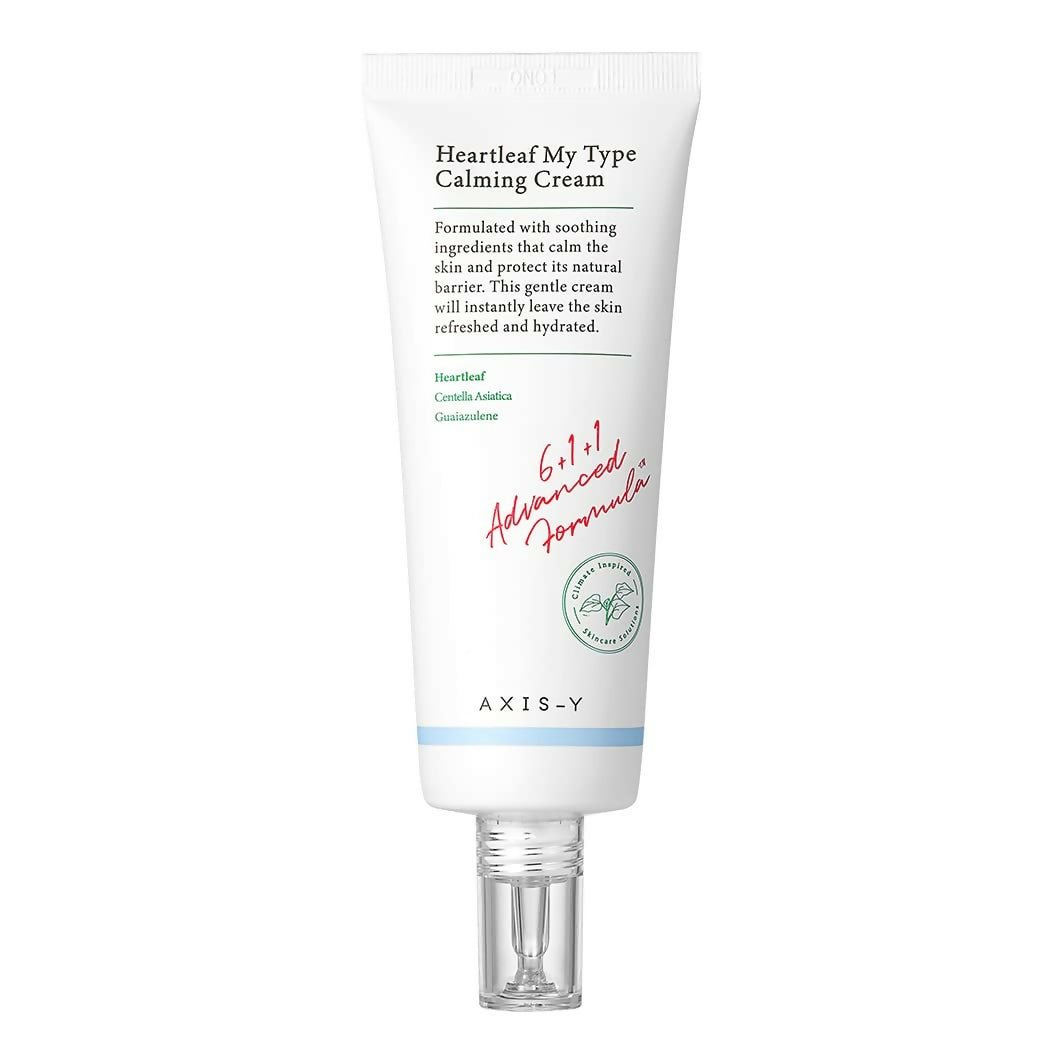 AXIS-Y Heartleaf My Type Calming Cream, Hydrating Gel Moisturizer, Korean Skincare For Sensitive Skin | Grocsy