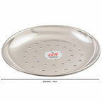 Jain Stainless Steel Small Idiappam Stand - 4 Plates | Grocsy
