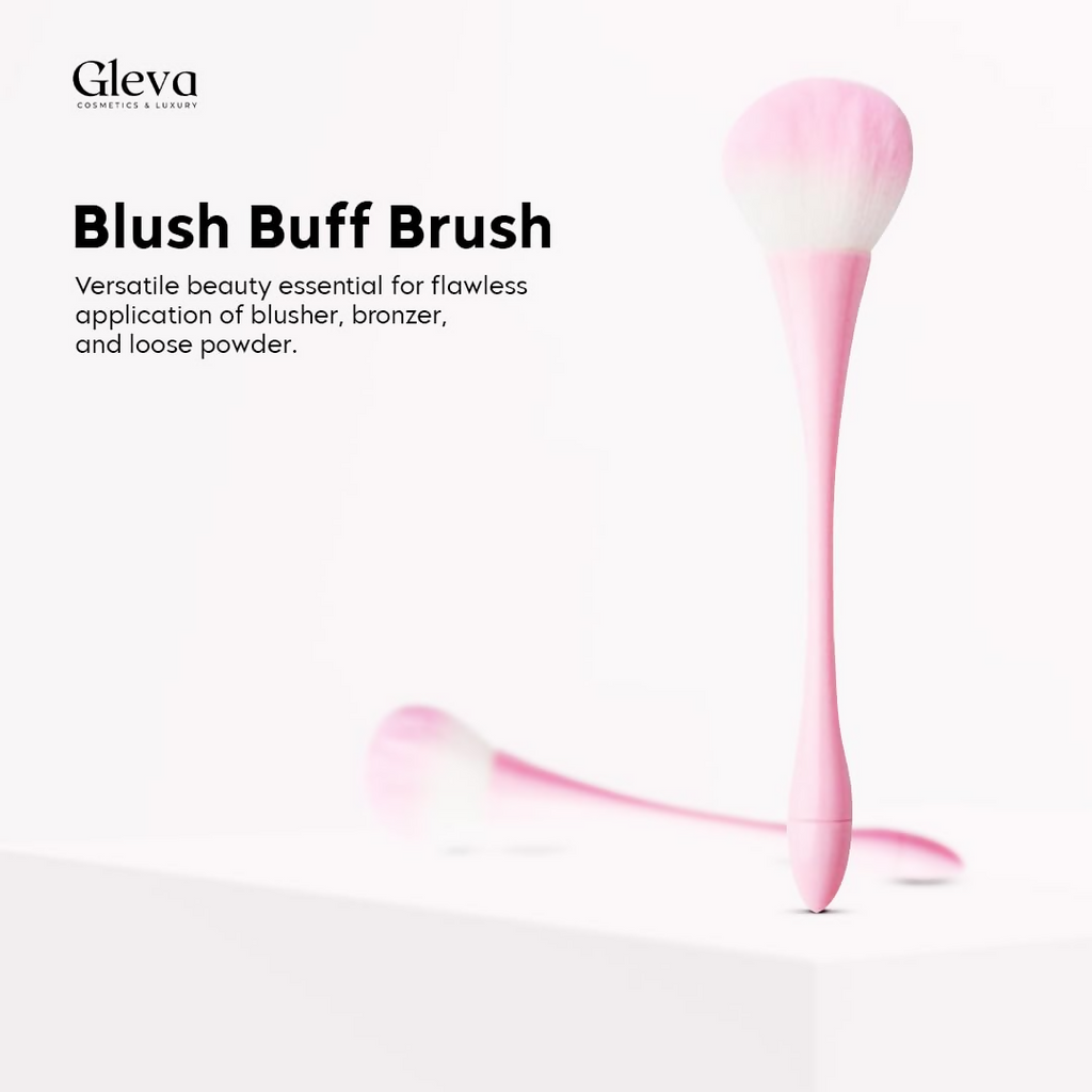 Gleva Ultimate Blend Makeup Brush - Pink White | Grocsy