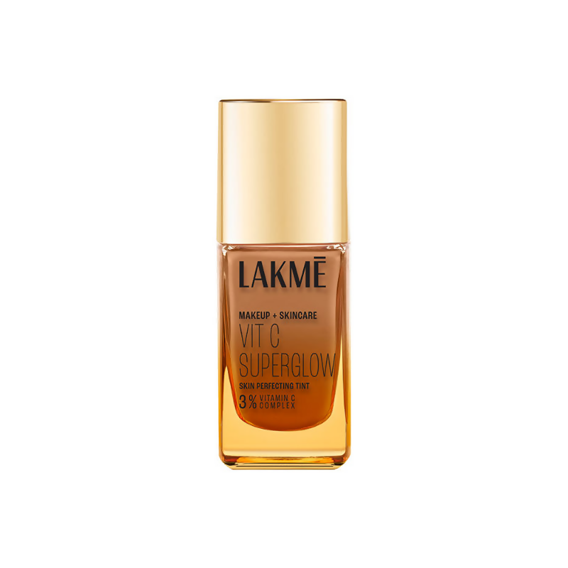 Lakme Vitamin C Superglow Skin Perfecting Tint with 3% Vit C - Cool Walnut | Grocsy