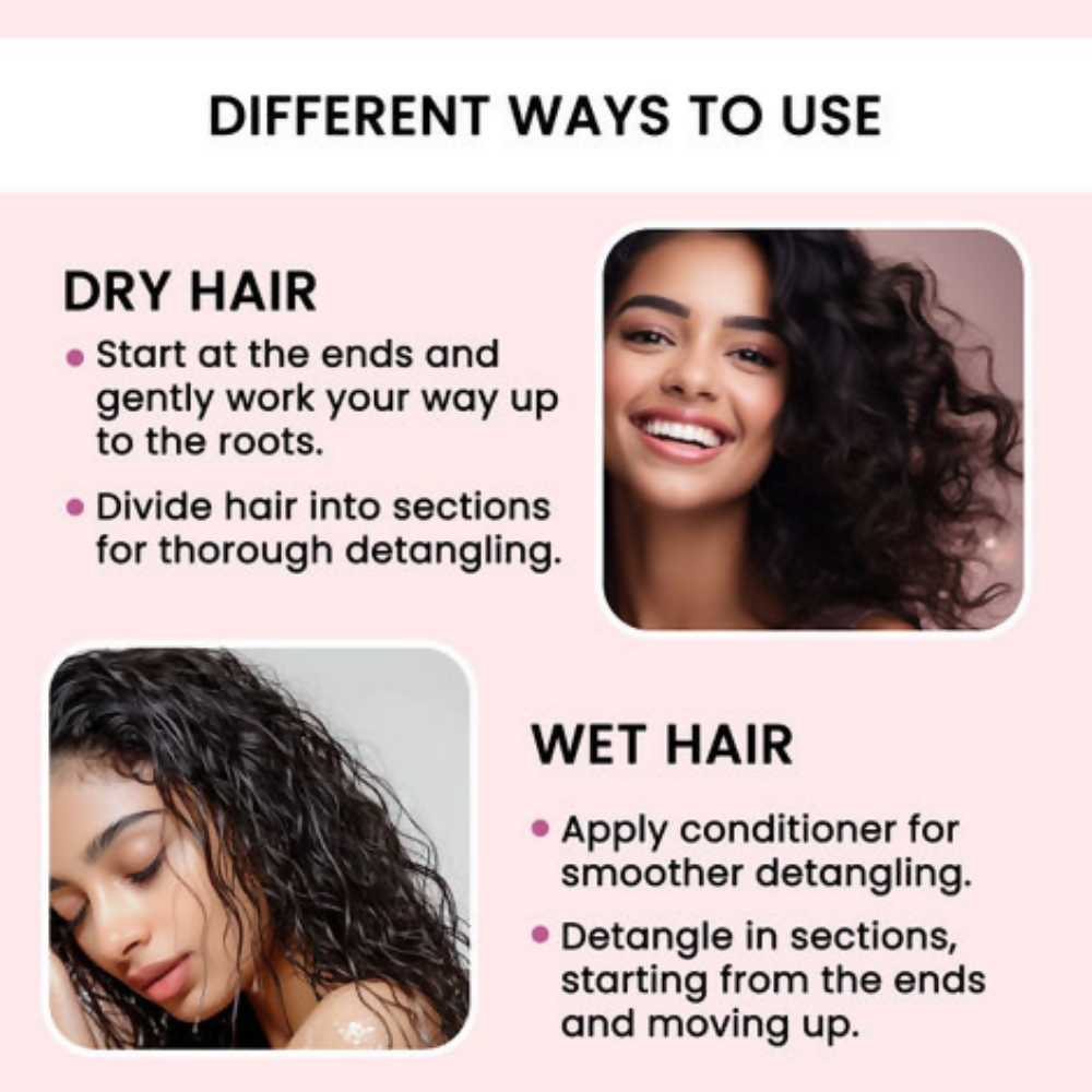 Alps Goodness Wheatstraw Detangler Brush | Grocsy