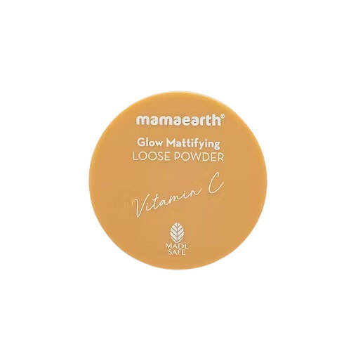 Mamaearth Glow Mattifying Loose Powder | Grocsy